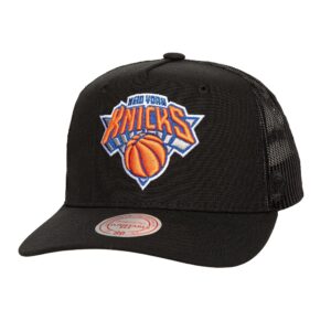 Mitchell & Ness Casquette de baseball monogramme Trucker New York Knicks Noir 765569