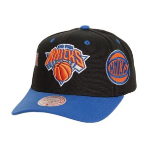 Casquette Mitchell & Ness Overbite Pro Snapback New York Knicks Noir 766884