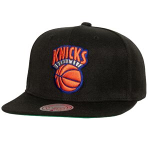 Casquette de baseball Mitchell & Ness Side Jam Snapback HWC New York Knicks noir 765663