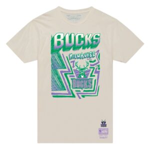 Mitchell & Ness T-shirt de trottoir Milwaukee Bucks multicolore 758450