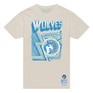 Mitchell & Ness T-shirt de trottoir Minnesota Timberwolves Marron 758957