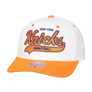 Casquette Mitchell & Ness Tail Sweep Pro Snapback New York Knicks Blanc 765644