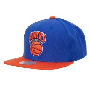 Casquette Mitchell & Ness Team 2 Tone 2.0 Snapback HWC New York Knicks Bleu 766740