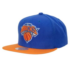 Casquette Mitchell & Ness Team 2 Tone 2.0 Snapback Nba New York Knicks Bleu 766824