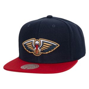 Casquette Mitchell & Ness Team 2 Tone 2.0 Snapback New Orleans Pelicans Bleu 763996