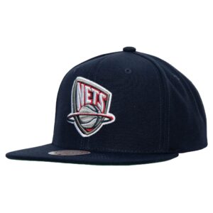 Casquette Mitchell & Ness Team Ground 2.0 Snapback HWC New Jersey Nets Bleu 761183