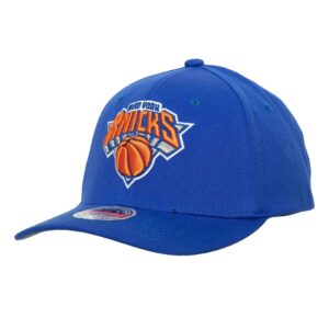 Casquette Snapback New York Knicks Mitchell & Ness Team Ground 2.0 Stretch Bleu 766839