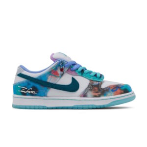 Futura Laboratories x Nike Dunk Low SB Bleached Aqua Bleached Aqua/Geode Sarcelle/Blanc HF6061 400
