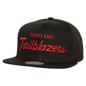 Casquette Mitchell & Ness Draft Day Snapback Portland Trail Blazers Noir 770786