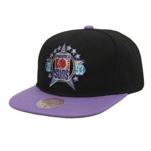 Mitchell & Ness ASG Casquette de baseball bicolore Deadstock Snapback HWC Phoenix Suns Noir 770717