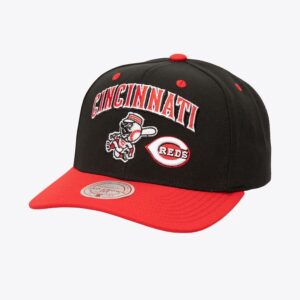 Casquette Snapback Mitchell & Ness Cincinnati Reds All In 2.0 Pro Crown Noir 772120