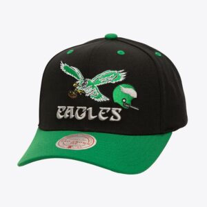 Mitchell & Ness Casquette snapback noire Philadelphia Eagles All In 2.0 Pro Crown Noir 772112