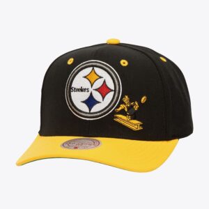 Mitchell & Ness Casquette Snapback Pittsburgh Steelers All In 2.0 Pro Crown Noir 772132