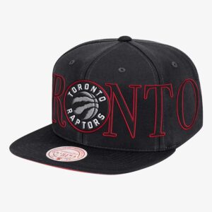Mitchell & Ness Noir Toronto Raptors Winner Circle Snapback Chapeau Noir 771941