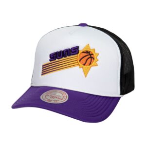Casquette de baseball Mitchell & Ness Blocker Trucker HWC Phoenix Suns noir 770493