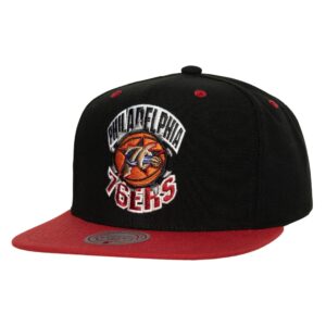 Casquette Mitchell & Ness Breakthrough Snapback HWC Philadelphia 76ers Noir 769894