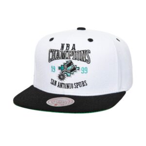 Casquette de baseball Mitchell & Ness Champ Series Snapback HWC San Antonio Spurs Blanc 771208