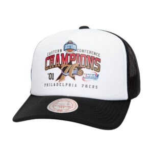 Mitchell & Ness Champions Trucker HWC Philadelphia 76ers Casquette Blanc 769748