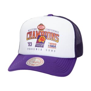 Mitchell & Ness Champions Trucker HWC Phoenix Suns Casquette de baseball Violet/Blanc 770498