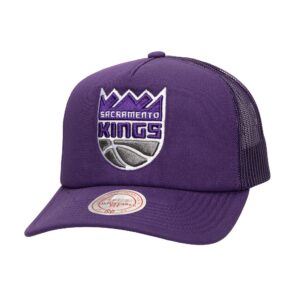 Mitchell & Ness Evergreen Trucker Snapback Sacramento Kings Casquette Violet 771133