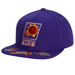 Casquette de baseball Mitchell & Ness Snapback HWC Phoenix Suns Violet 770659