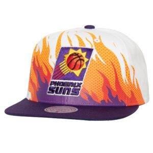 Casquette de baseball Mitchell & Ness Hot Fire Snapback HWC Phoenix Suns Gris 770602
