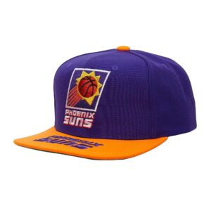 Casquette de baseball Mitchell & Ness Logo Bill Snapback HWC Phoenix Suns noir 770593