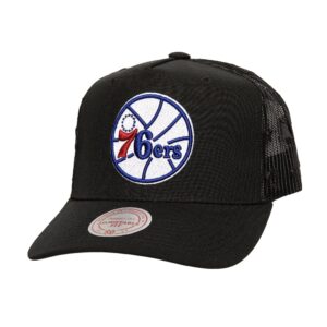 Mitchell & Ness Monogram Trucker HWC Philadelphia 76ers Casquette Noir 769236
