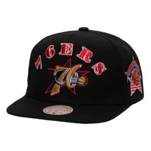 Casquette Mitchell & Ness My Squad Snapback HWC Philadelphia 76ers Rose 770192