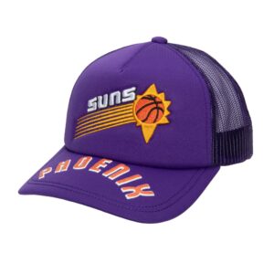 Mitchell & Ness Puff The Magic Trucker Snapback HWC Phoenix Suns Casquette de baseball Violet 770779