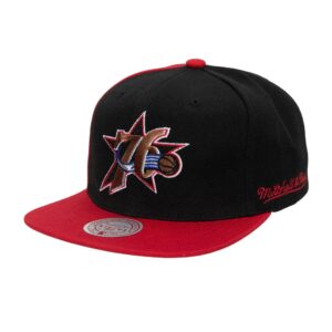 Mitchell & Ness Casquette de baseball Deadstock Snapback HWC Philadelphia 76ers Noir 770201