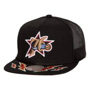 Mitchell & Ness Recharge Trucker HWC Philadelphia 76ers Casquette Noir 770444