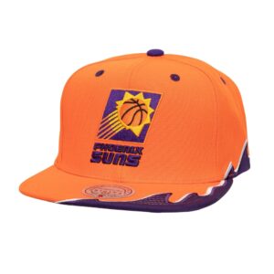 Casquette de baseball Mitchell & Ness Rising Tide Snapback HWC Phoenix Suns Orange 770503