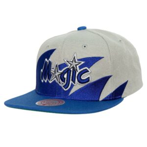 Mitchell & Ness Sharktooth Snapback HWC Orlando Magic Casquette Gris 769109