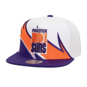 Casquette de baseball Mitchell & Ness Waverunner Snapback HWC Phoenix Suns blanc 770598
