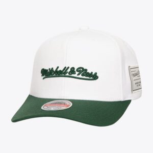 Mitchell & Ness White Comfy Core Stretch Snapback Chapeau Blanc 772421