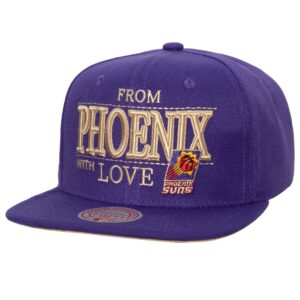 Mitchell & Ness With Love Snapback HWC Phoenix Suns Casquette de baseball Bleu 770575