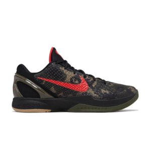 Nike Zoom Kobe 6 Protro Italian Camo 2024 Noir/Crimson Bog/Kaki FQ3546 001