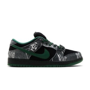 THERE Skateboards x Nike Dunk Low SB Ultra Humanized Noir/Gorge Vert/Blanc sommet HF7743 001