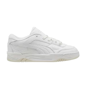 Baskets Puma 180 'Club 48' Blanc/Blanc chaud 395763 01