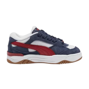 Puma 180 Little Kid 'Club Navy Silver Mist' Baskets Marine Club/Silver Fog 397382 01