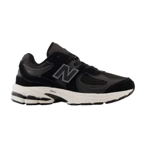 New Balance 2002R Little Kid Wide 'Black Phantom' Baskets Noir/Ghost PC2002BK W