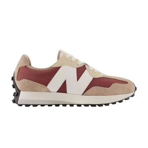 New Balance 327 Driftwood Washed Burgundy Driftwood/Lavé Bourgogne MS327CP