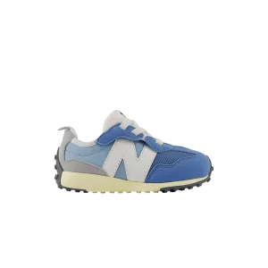 New Balance 327 New-B Hook & Loop Baskets « Blue Laguna » pour tout-petits Bleu lagon/Rain Cloud NW327RA