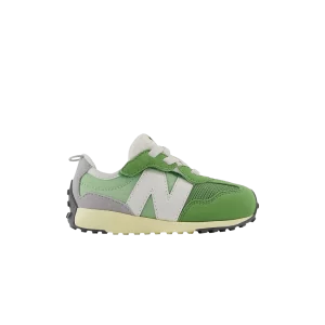 New Balance 327 New-B Hook & Loop Baskets « Chive » pour tout-petits Chivelle/Rain Cloud NW327RB