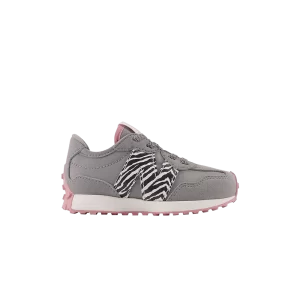 New Balance 327 Baskets 'Zebra' pour tout-petits Gris ombre/Rose brumeux IH327PH