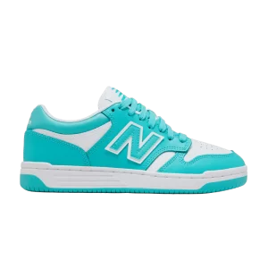 New Balance 480 Big Kid 'Airyteal' Baskets Airyteal/Blanc GSB480AT