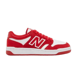 New Balance 480 Big Kid 'Team Red White' Baskets Team Rouge/Blanc GSB480WR