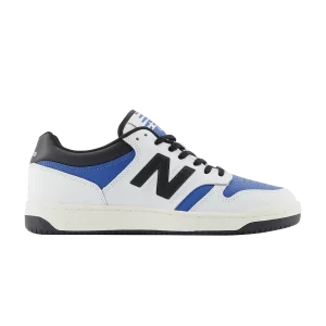 New Balance 480 Baskets 'White Blue Agate Black' Blanc/Bleu Agate/Noir BB480LTA