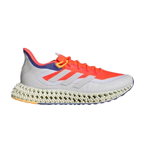 adidas 4DFWD Baskets 'Solar Red Blue' Rouge ensoleillé/Blanc Nuage/Argent Aube HP7664